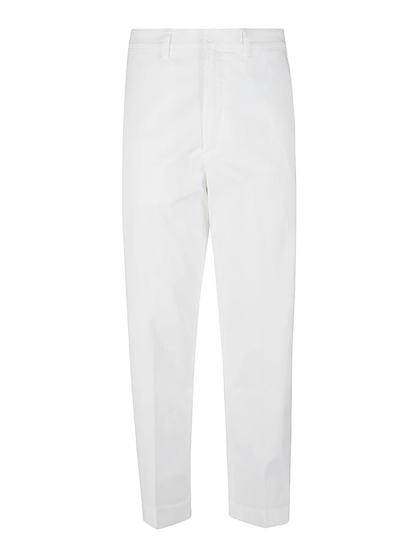 White Wide Leg Trouser