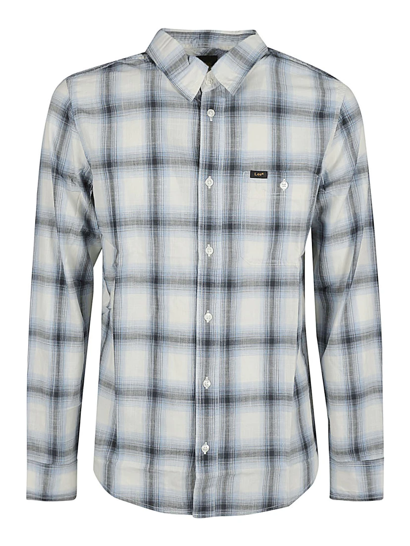 Logo Long Sve Shirt In White