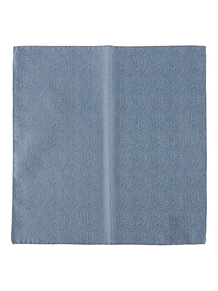 Emporio Armani Scarfs Clear Blue