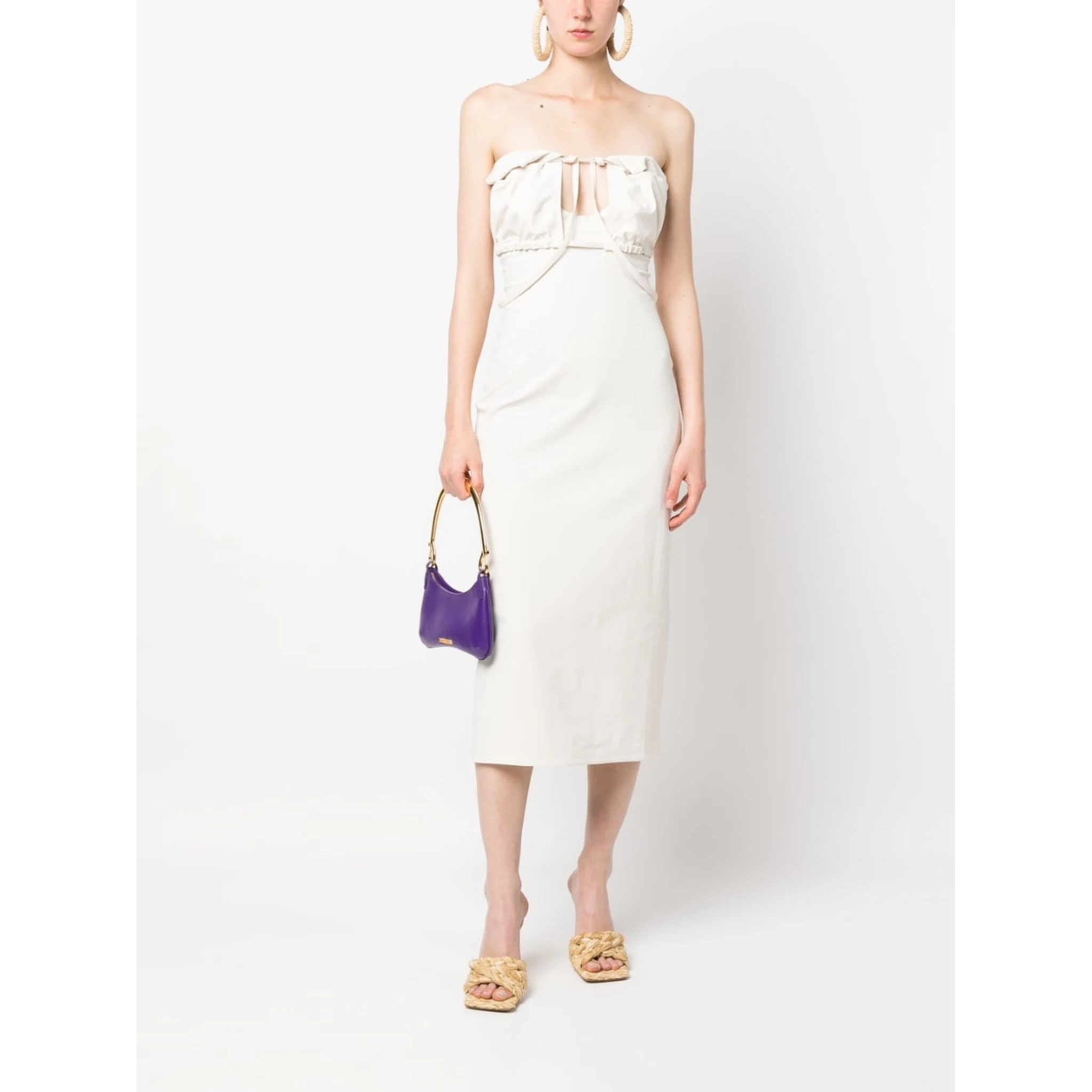 JACQUEMUS Dresses White