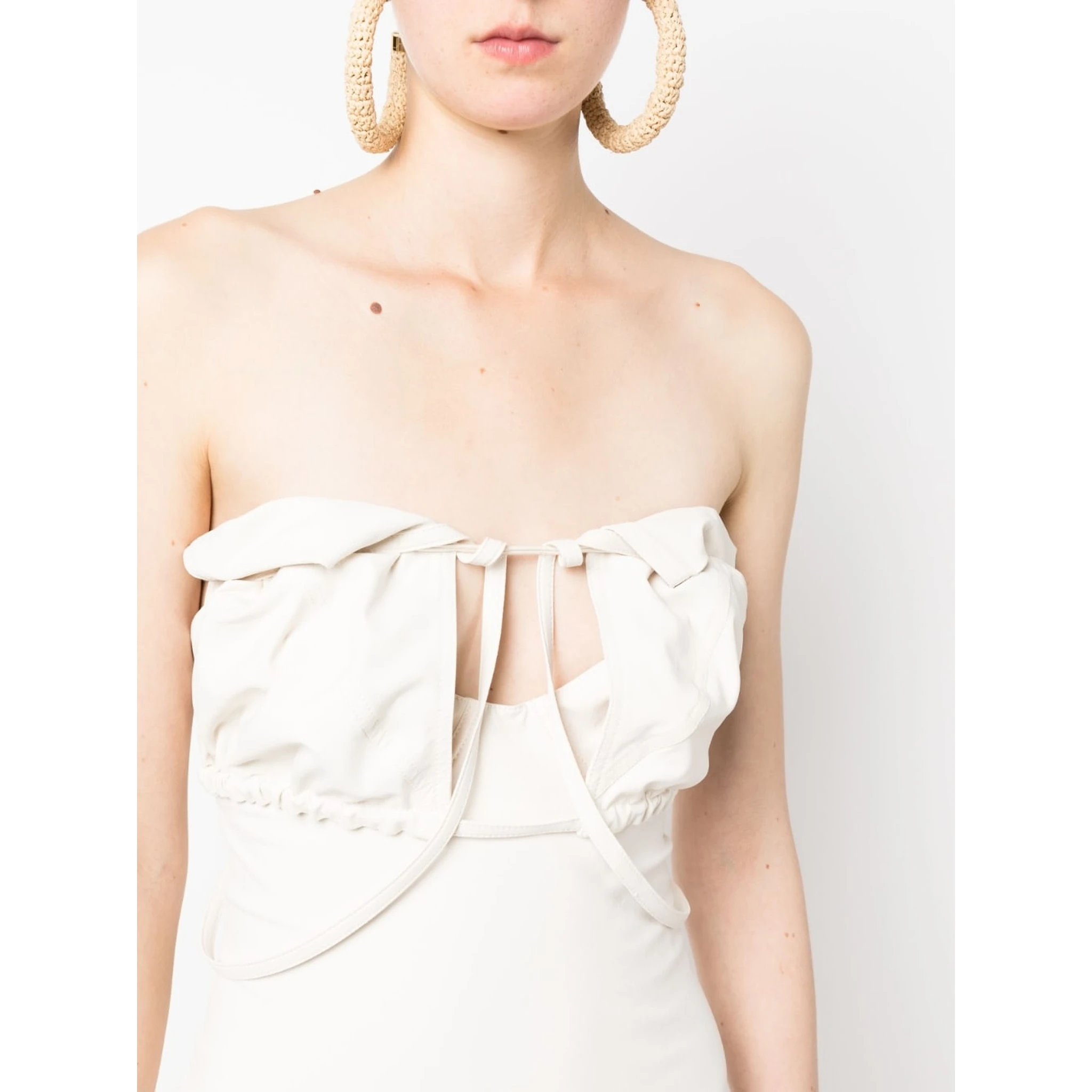 JACQUEMUS Dresses White