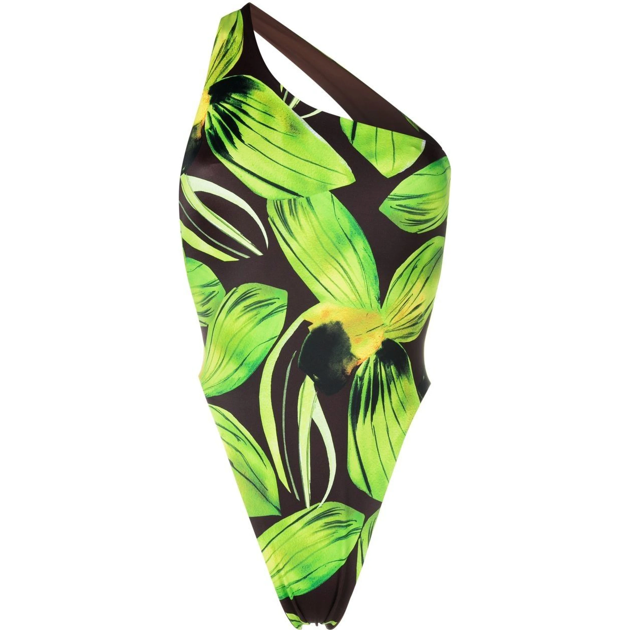 Plunge Print Swimsuit