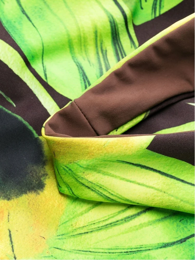 Plunge Print Swimsuit alternative