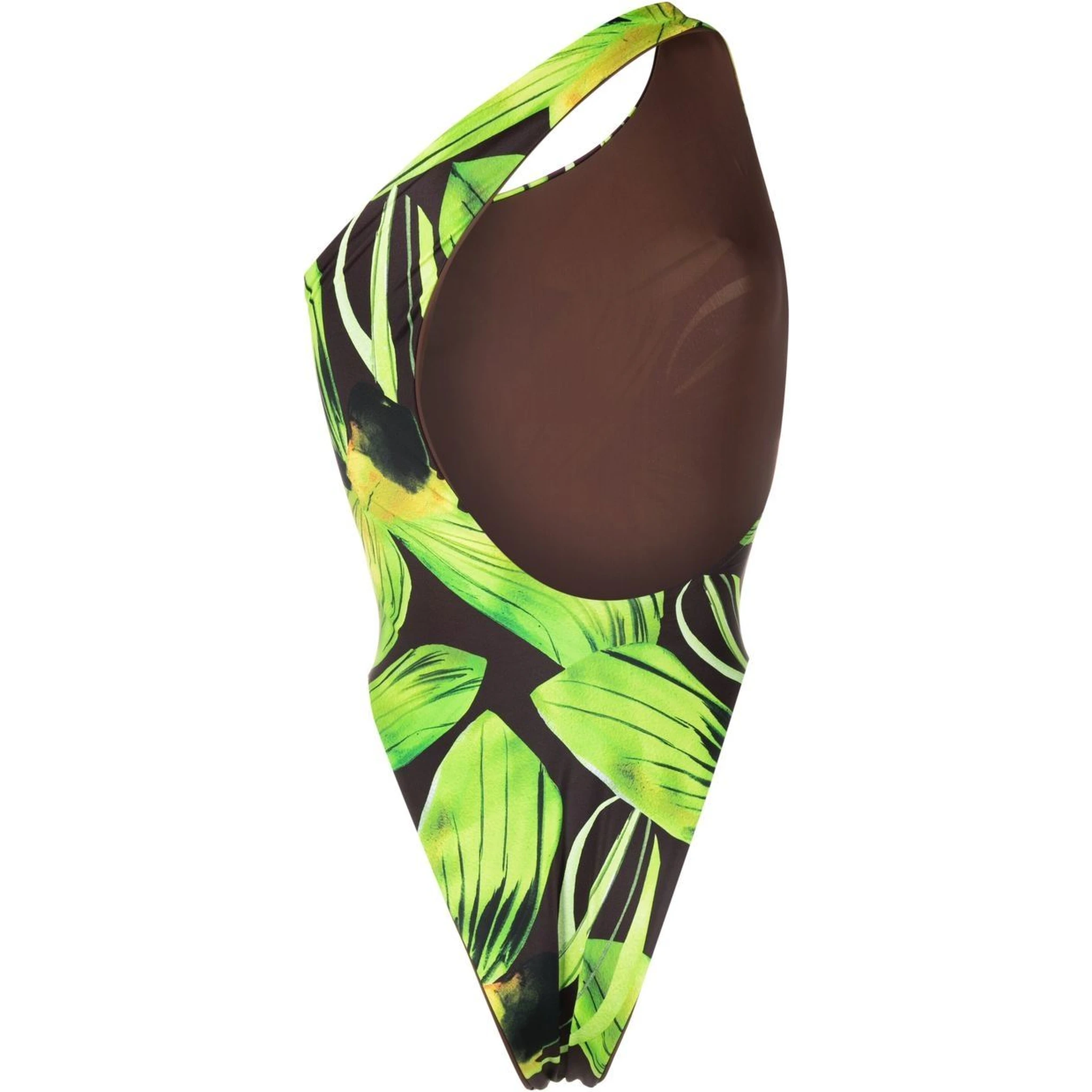 Plunge Print Swimsuit