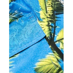 palm tree-print swim shorts