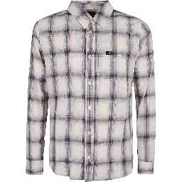 Logo Long Sleeve Shirt In White