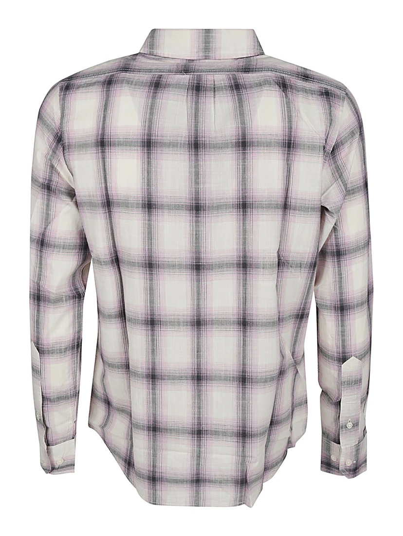 Logo Long Sleeve Shirt In White