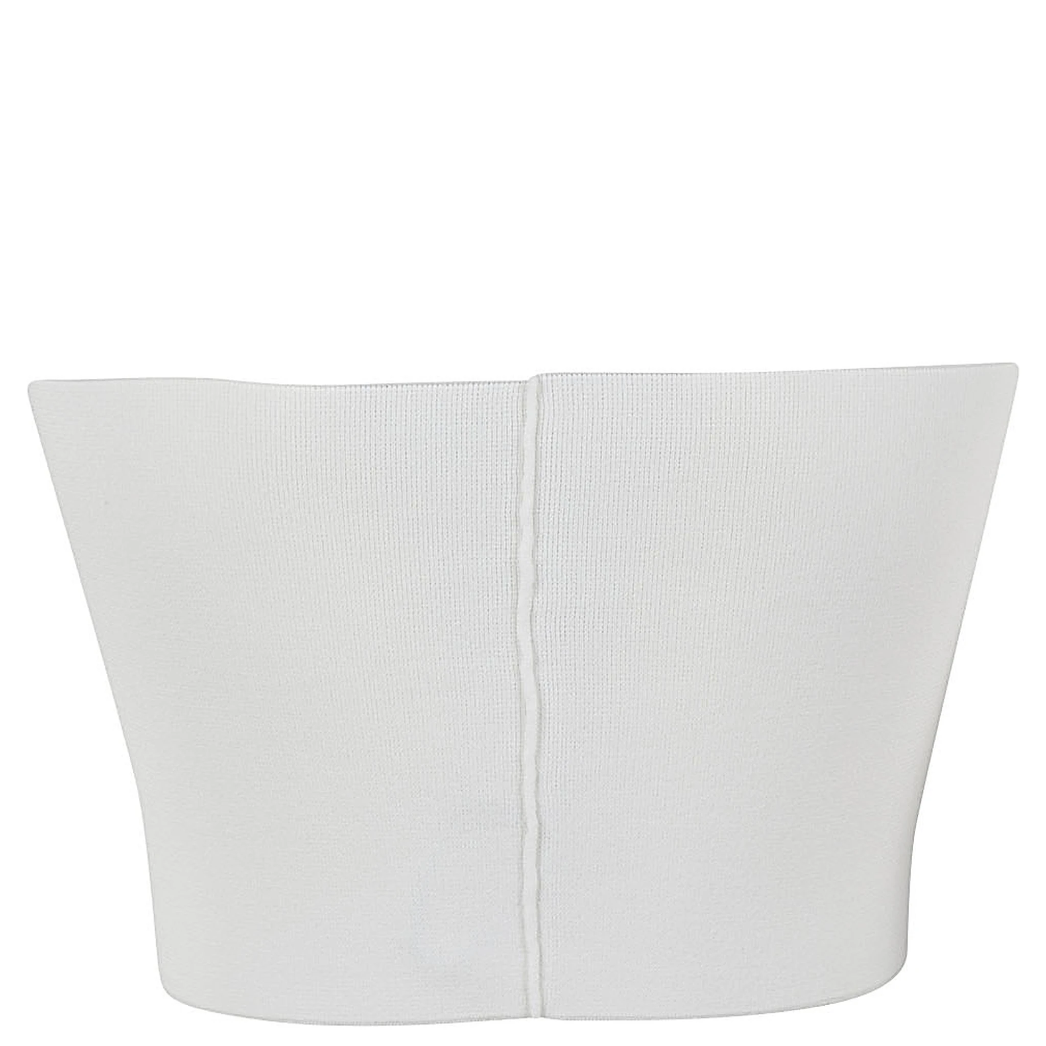 Viscose Bandeau Top In White