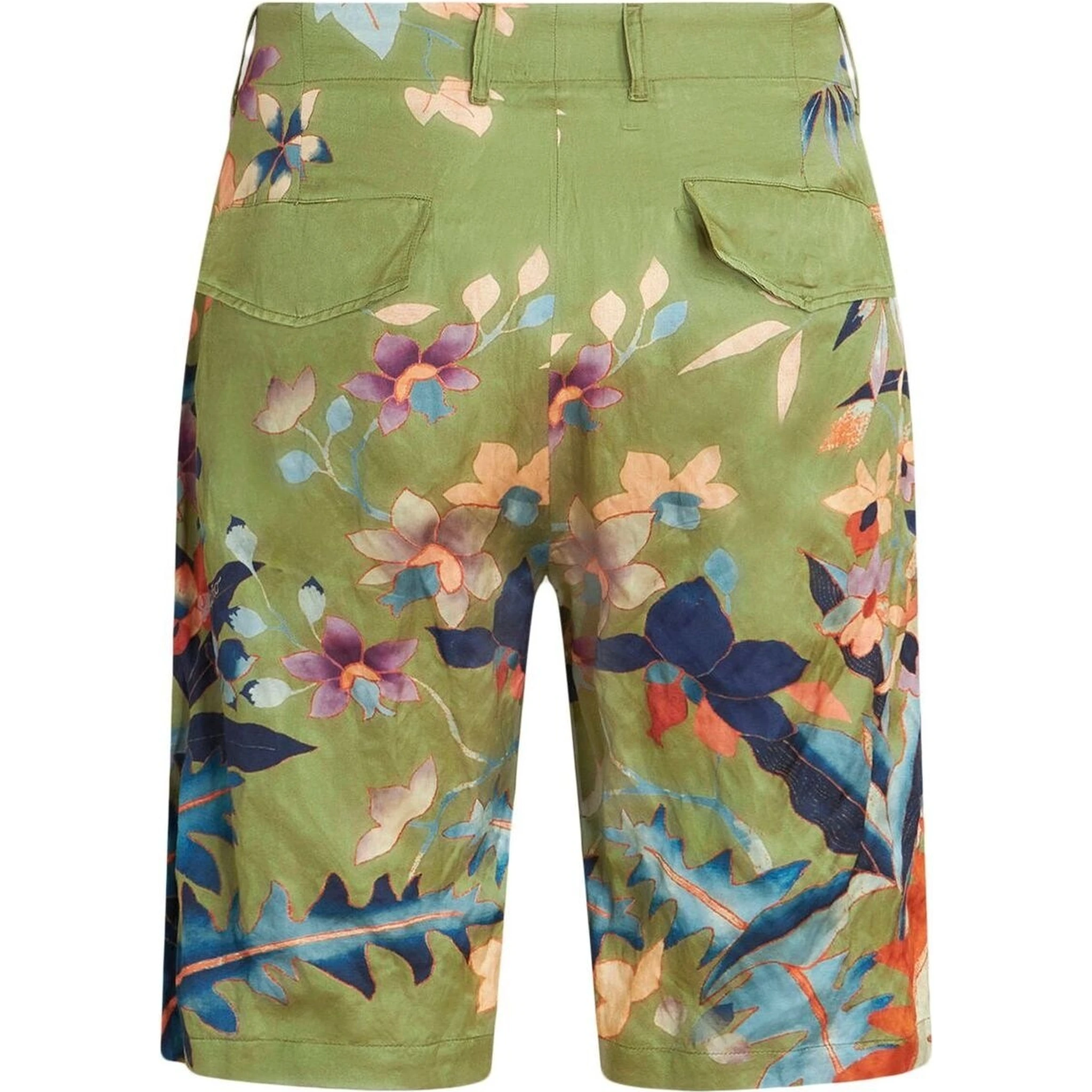 Bermuda Shorts With Floral Print