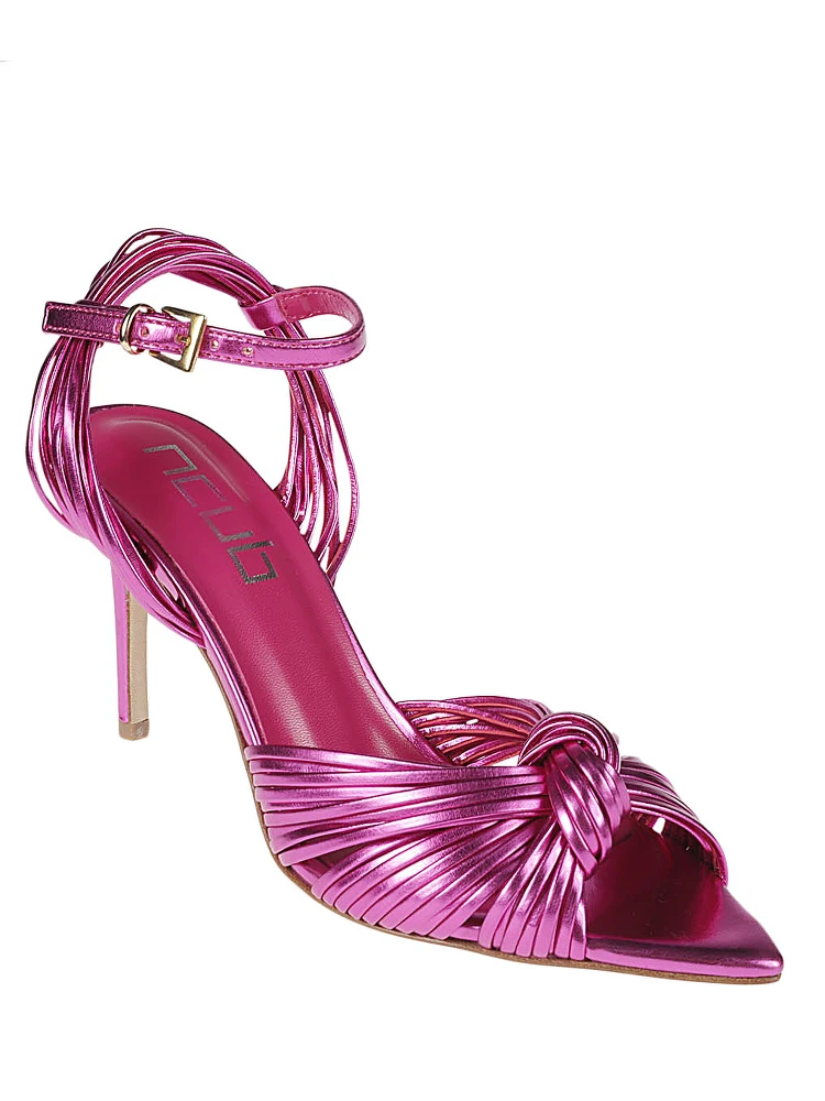 Clara 36 Laminate Sandals In Purple alternative