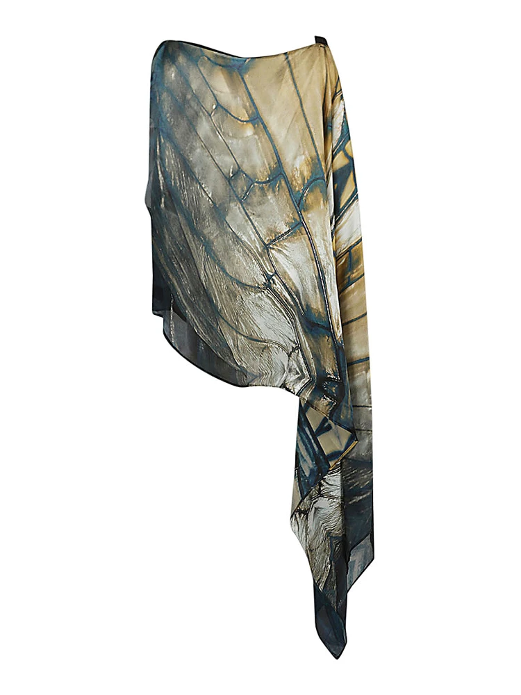 Silk Kaftan In Multicolour alternative