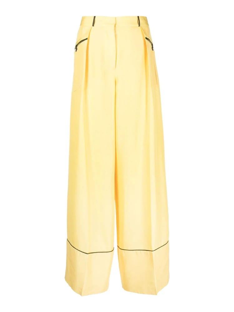Bally Trousers Yellow