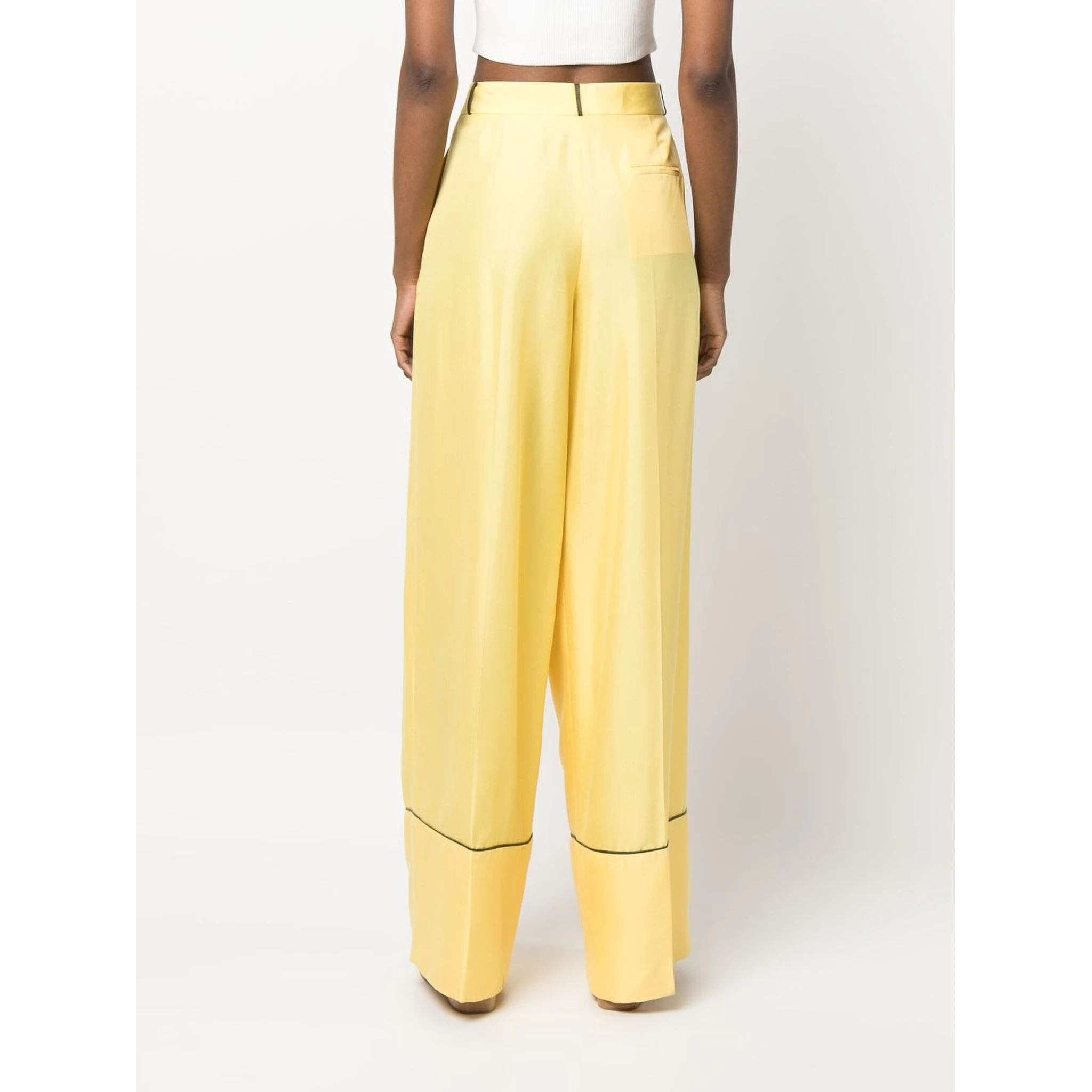 Bally Trousers Yellow