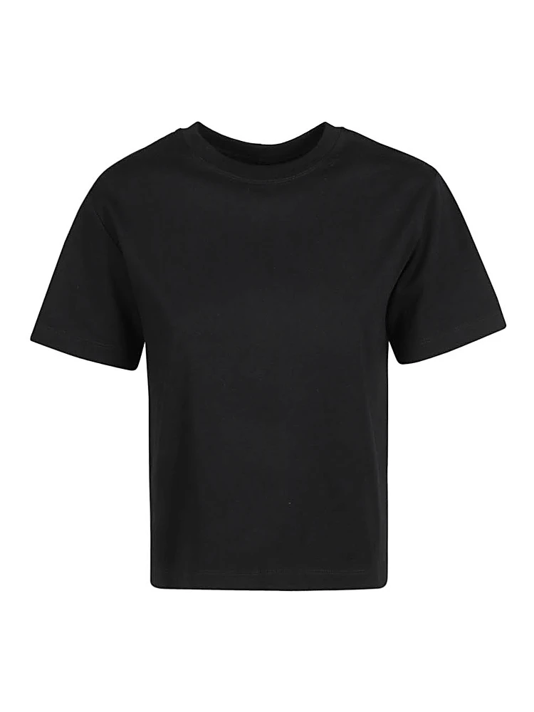 Black Slim Fit Cotton T-shirt