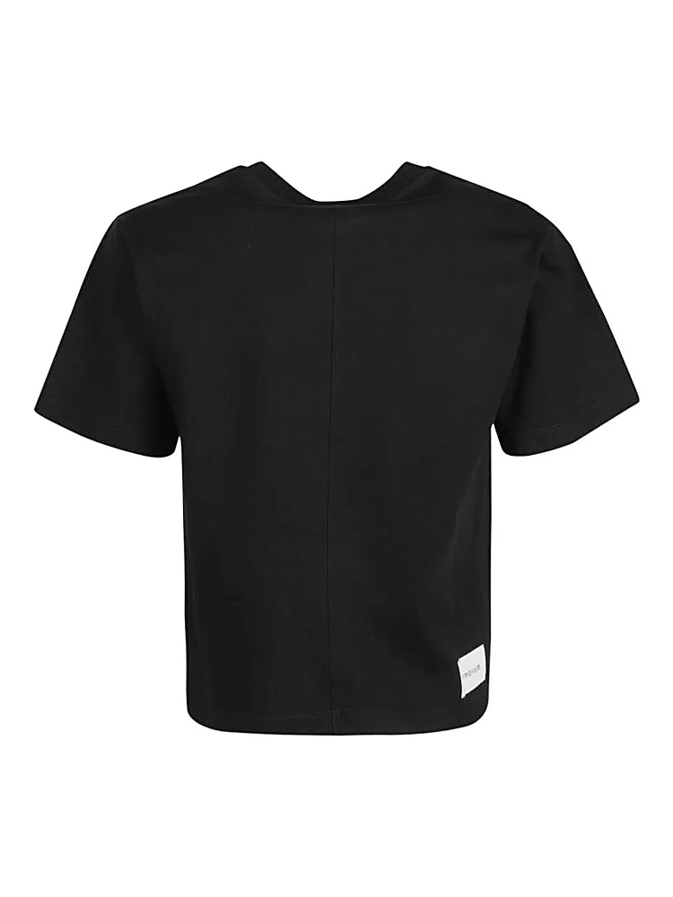 Black Slim Fit Cotton T-shirt alternative