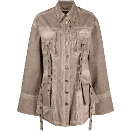 Blumarine Coats Brown