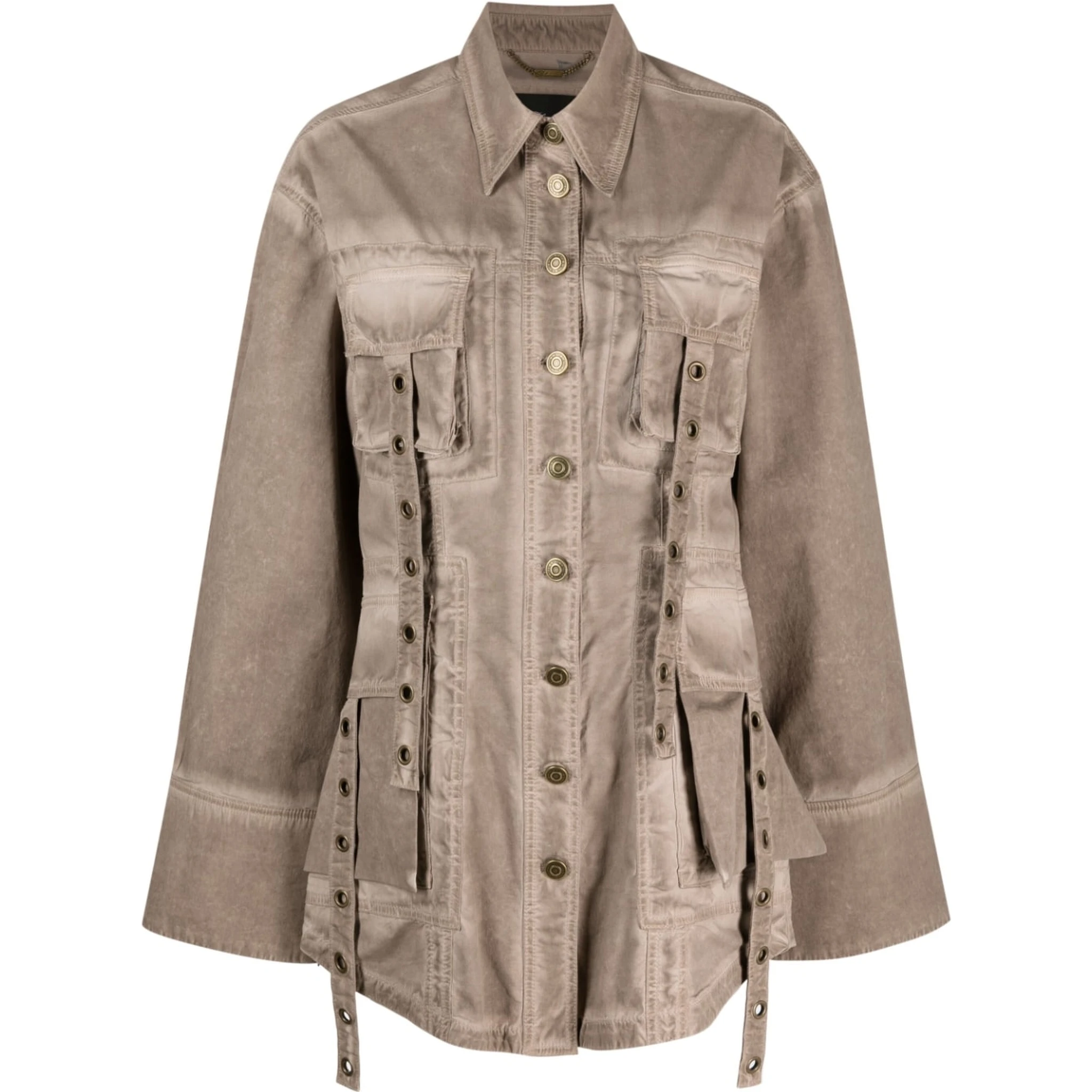 Blumarine Coats Brown