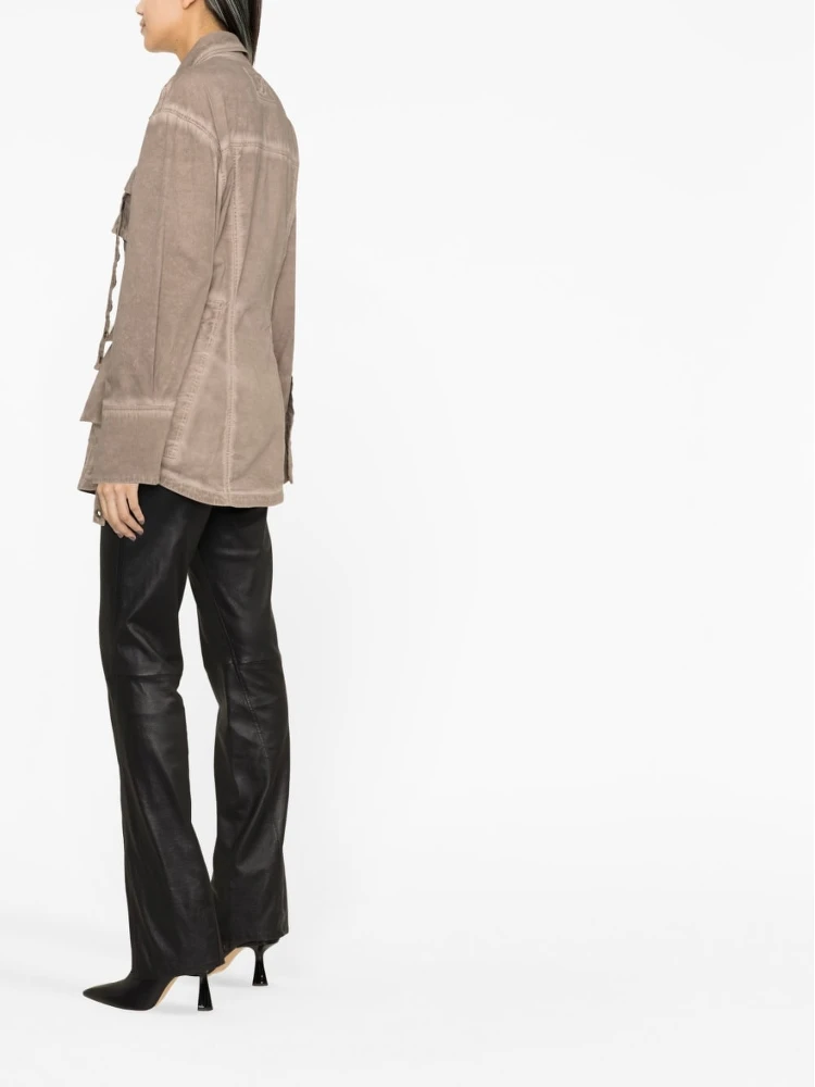 Blumarine Coats Brown alternative