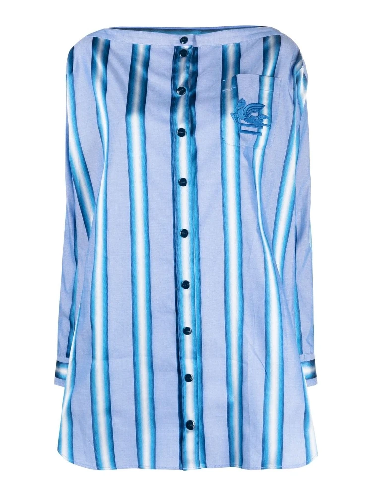 Etro Dresses Clear Blue