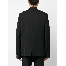 concealed-front fastening blazer