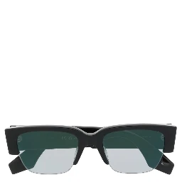Am0405s Sunglasses In 002 Black Black Green