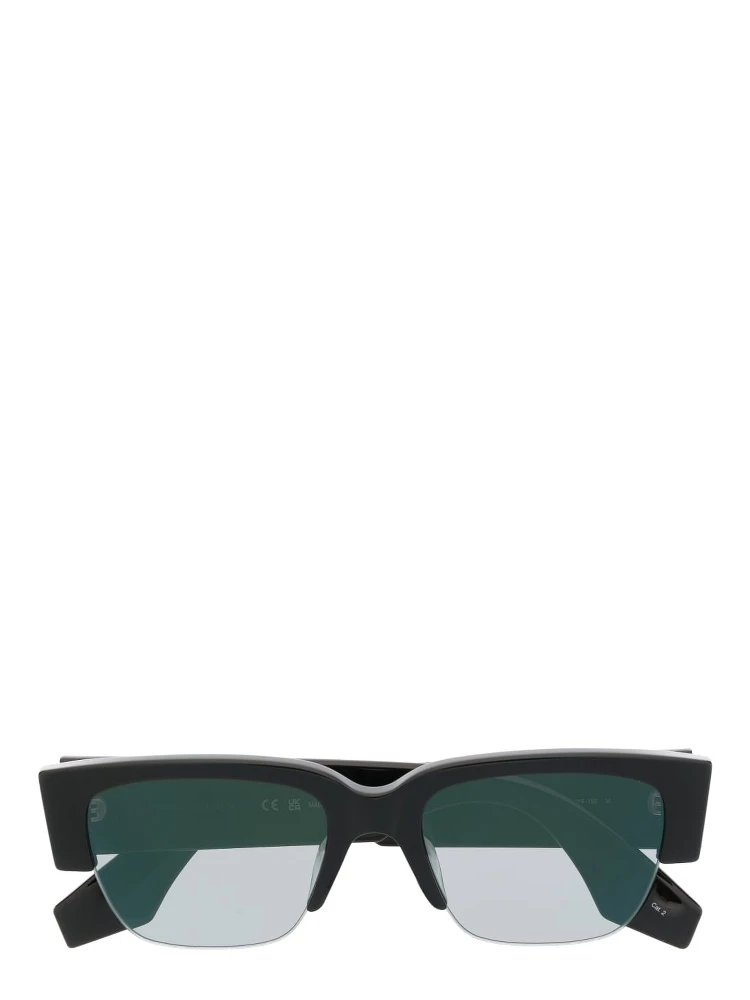 Am0405s Sunglasses In 002 Black Black Green