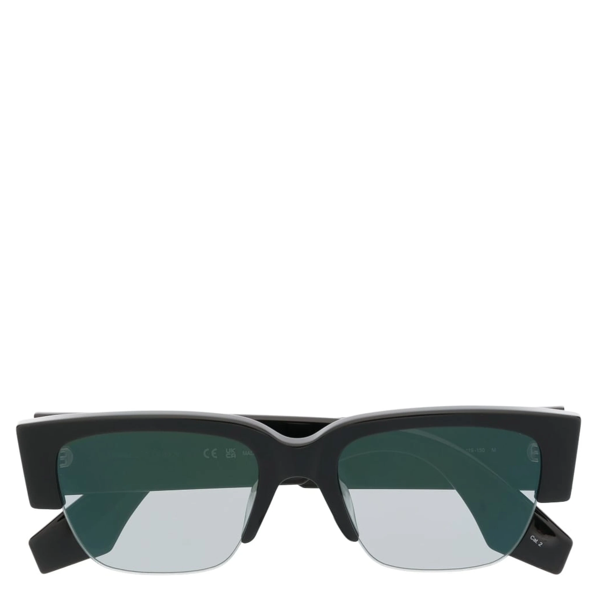 Am0405s Sunglasses In 002 Black Black Green