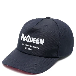 Alexander McQueen Hats Blue