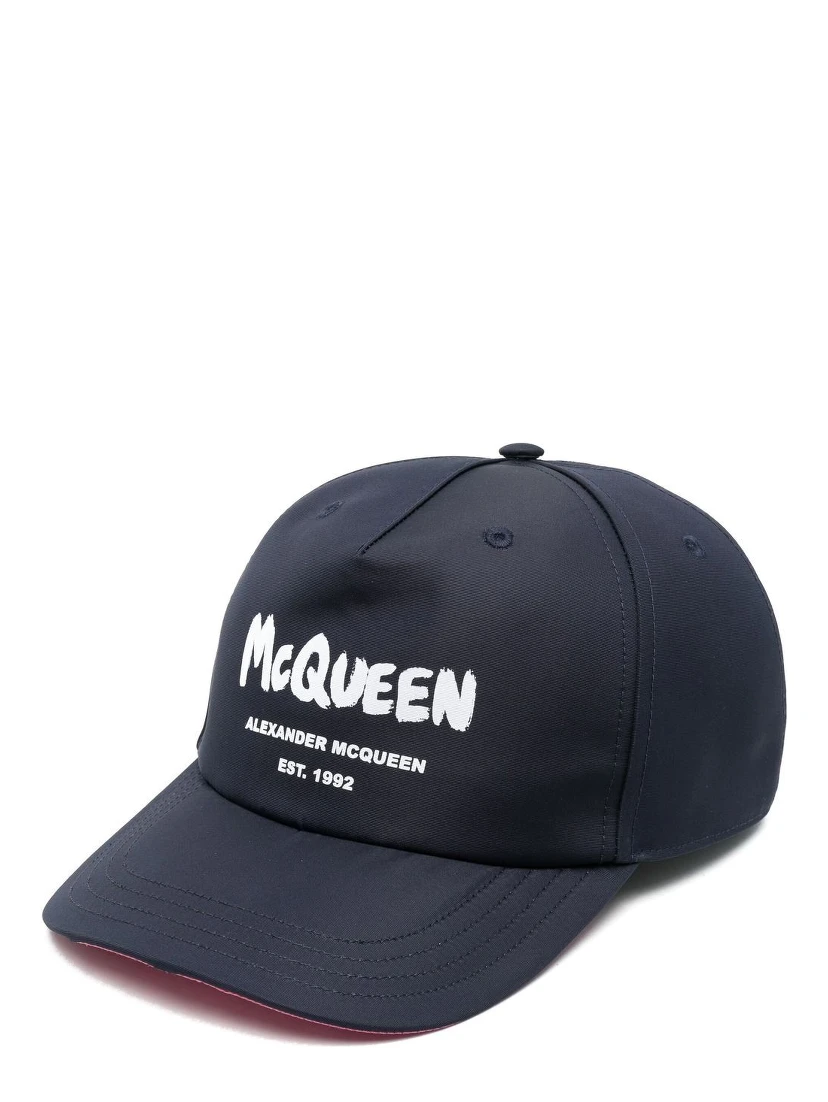 Alexander McQueen Hats Blue