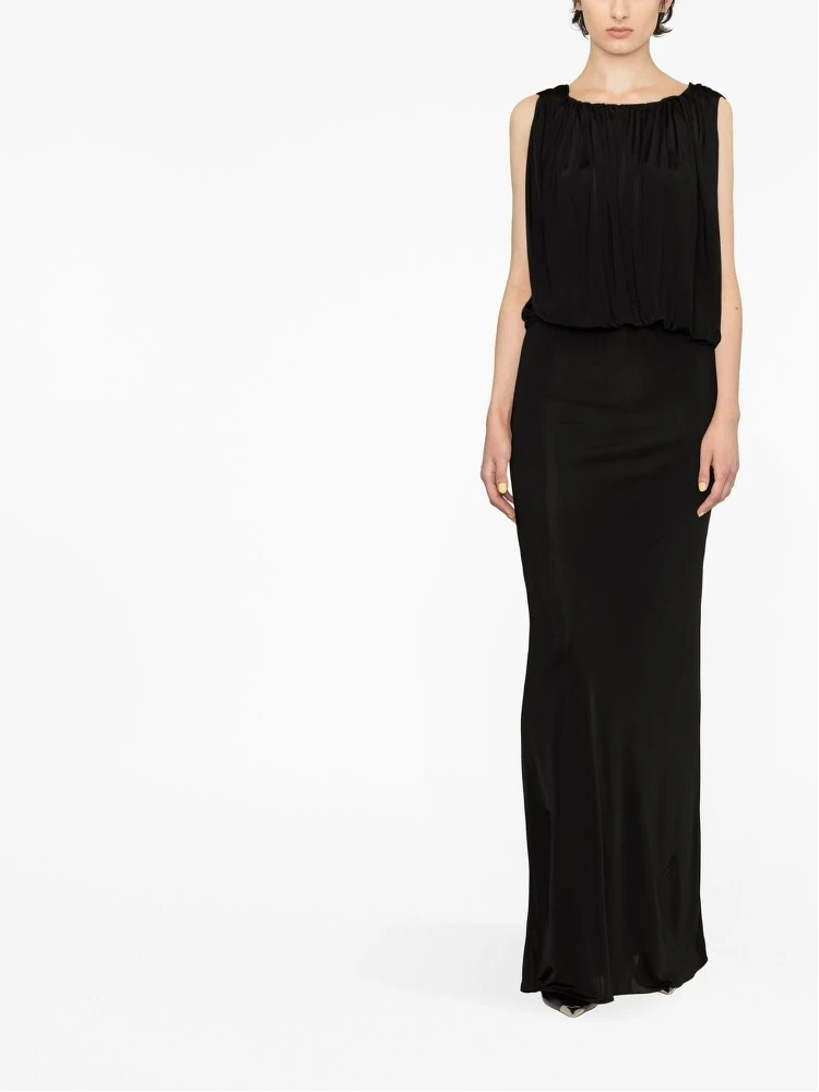 Scoop-back Sleeveless Slim Dress alternative