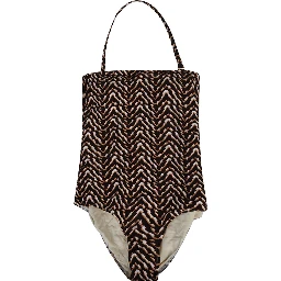 Ravello Printed One-piece Swimsuit In Black