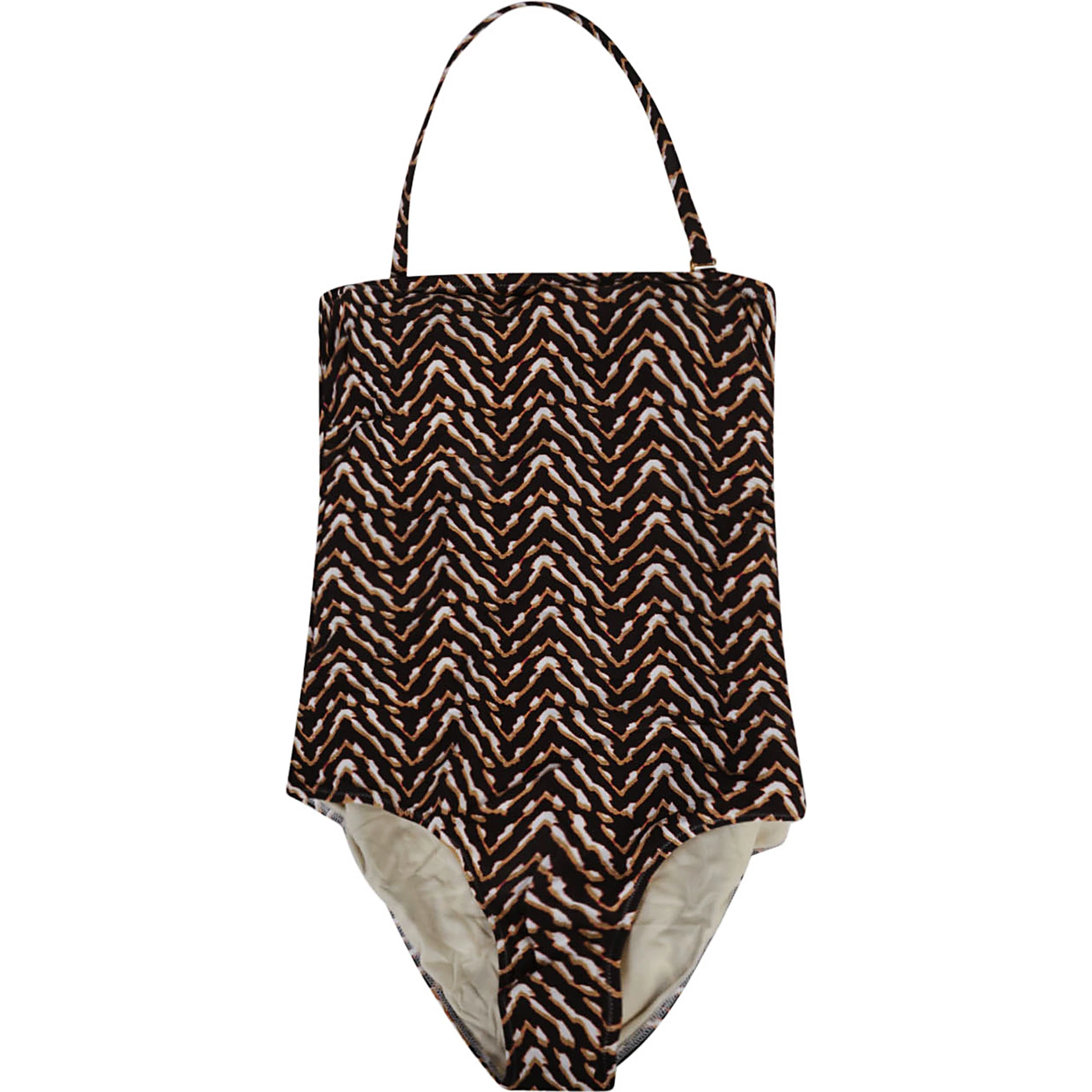 Ravello Printed One-piece Swimsuit In Black