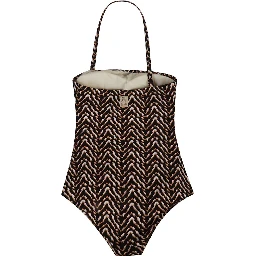 Ravello Printed One-piece Swimsuit In Black