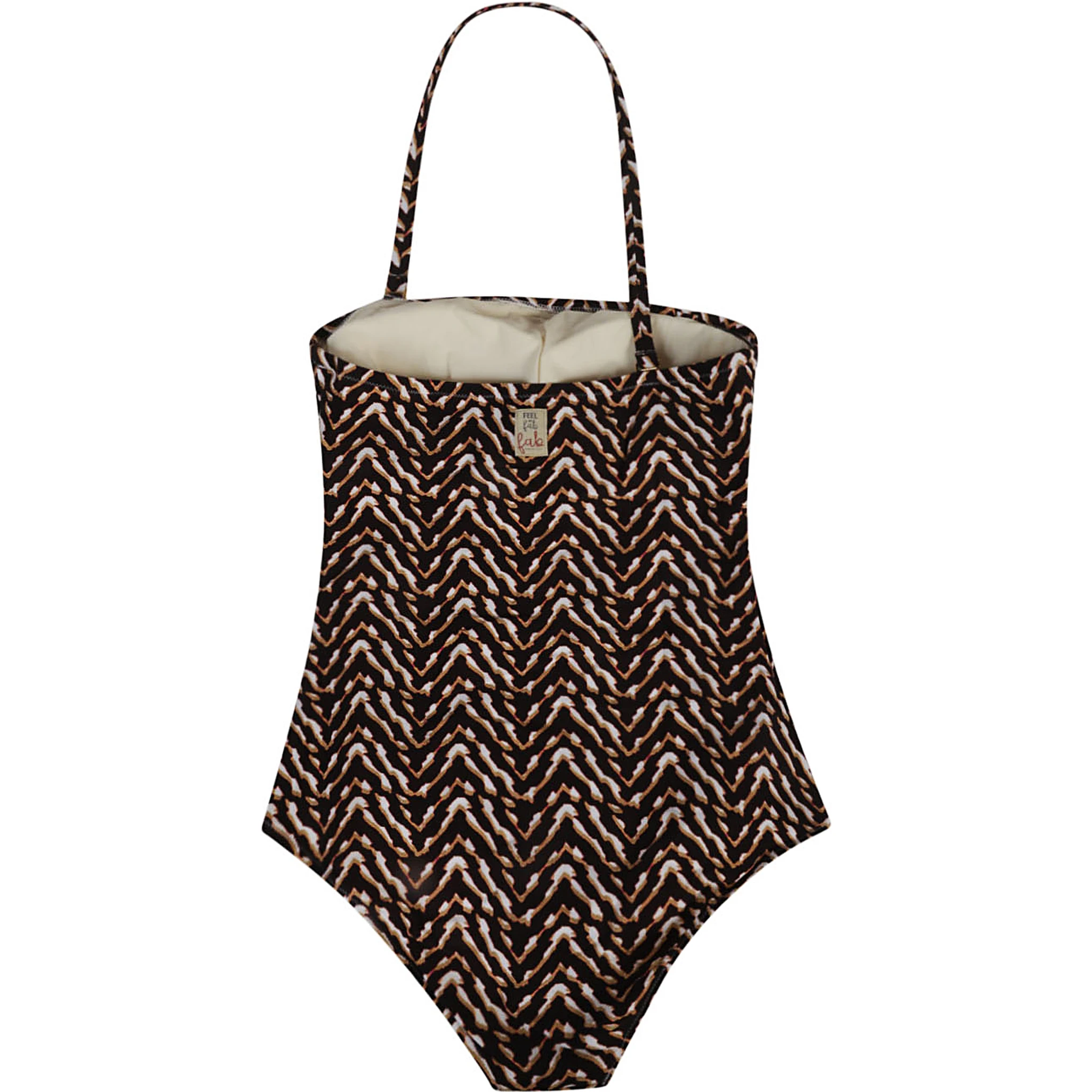 Ravello Printed One-piece Swimsuit In Black