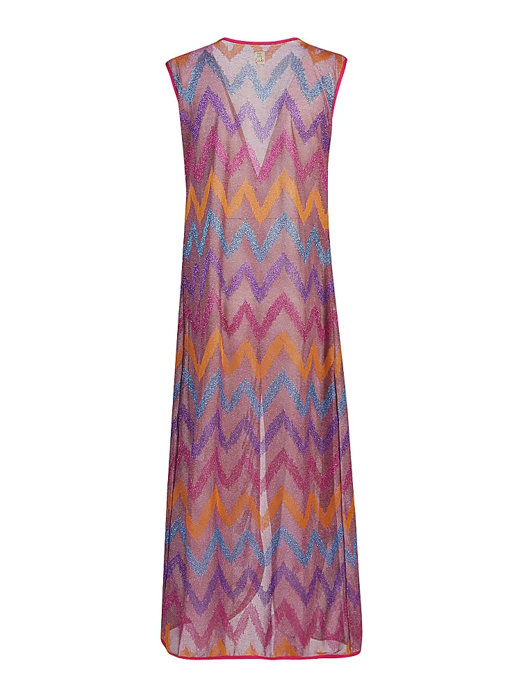 Multicolor Printed Long Dre alternative