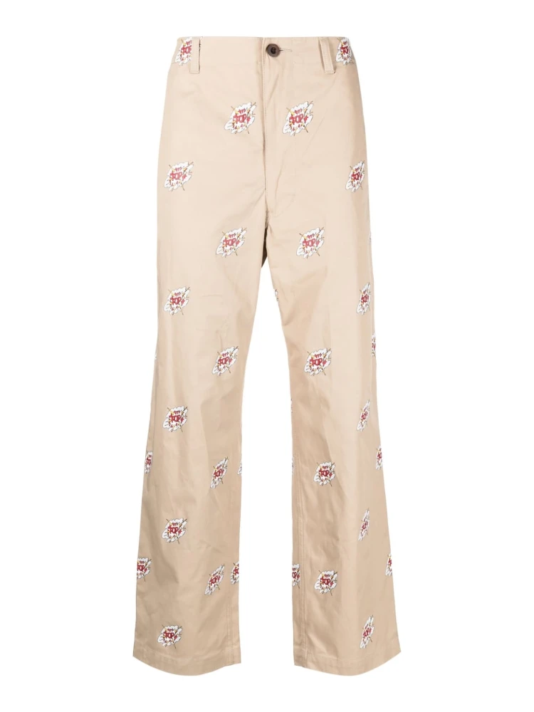 cotton chino trousers