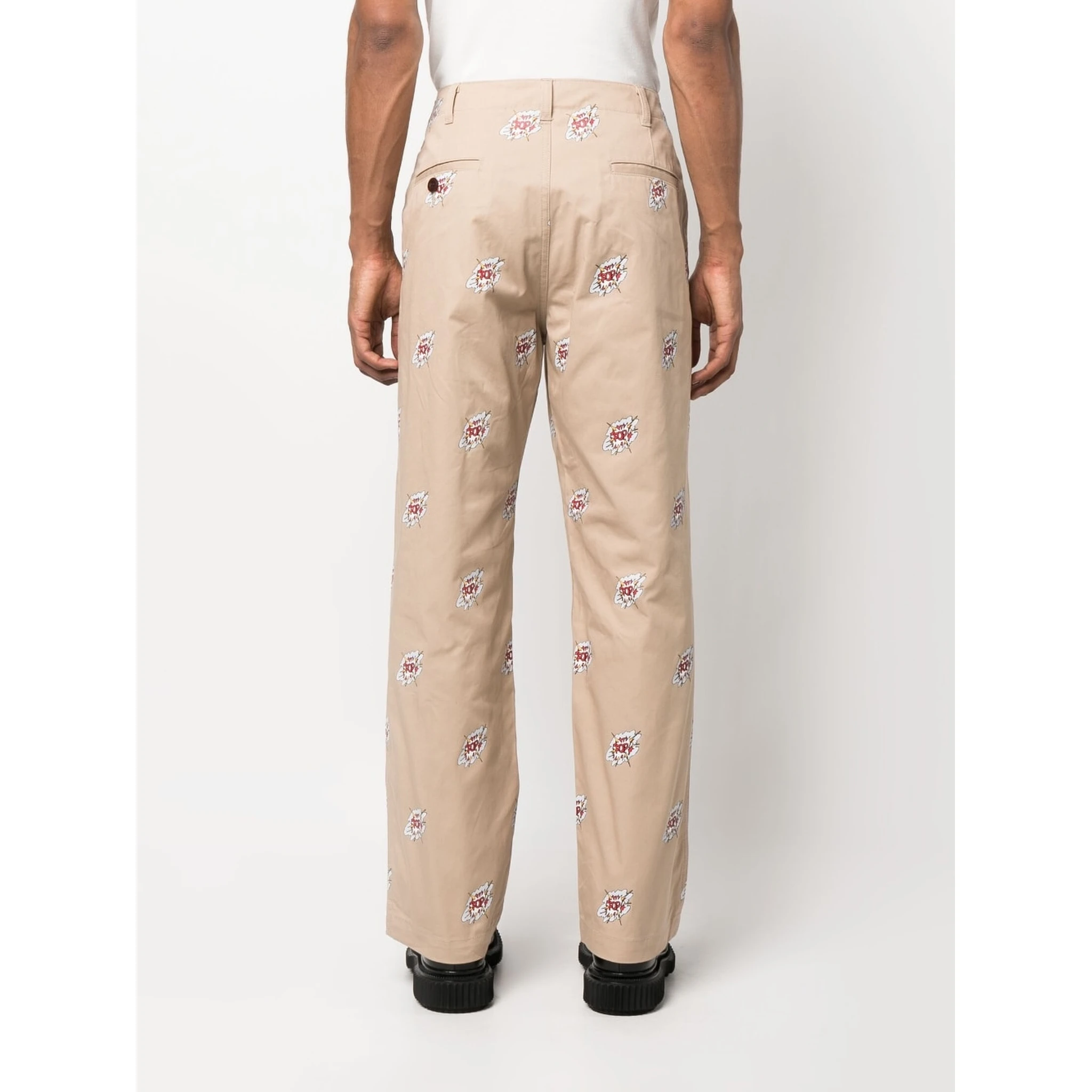 cotton chino trousers