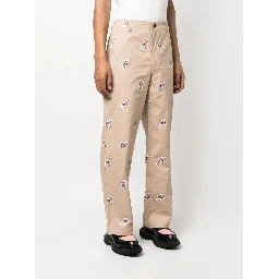 cotton chino trousers