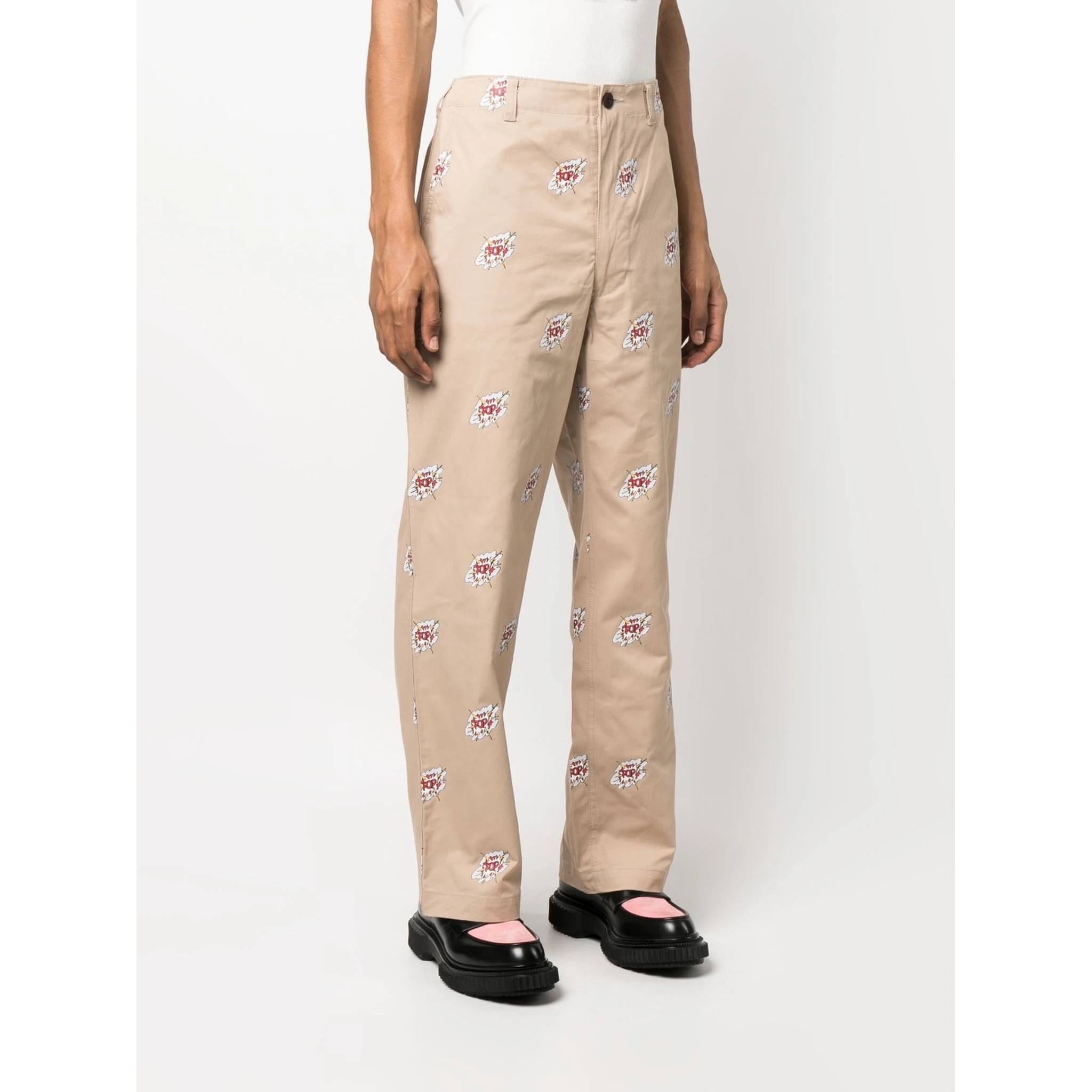 cotton chino trousers