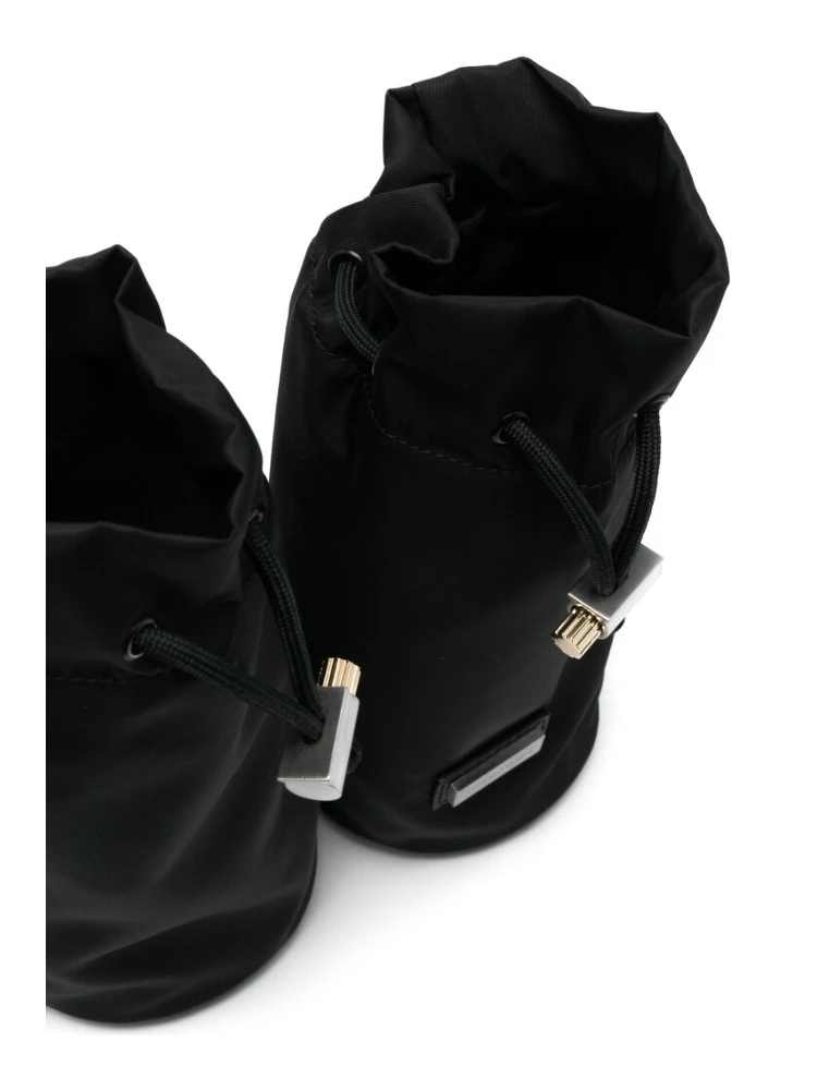 Hybrid Double-bottle Belt Bag In Black alternative