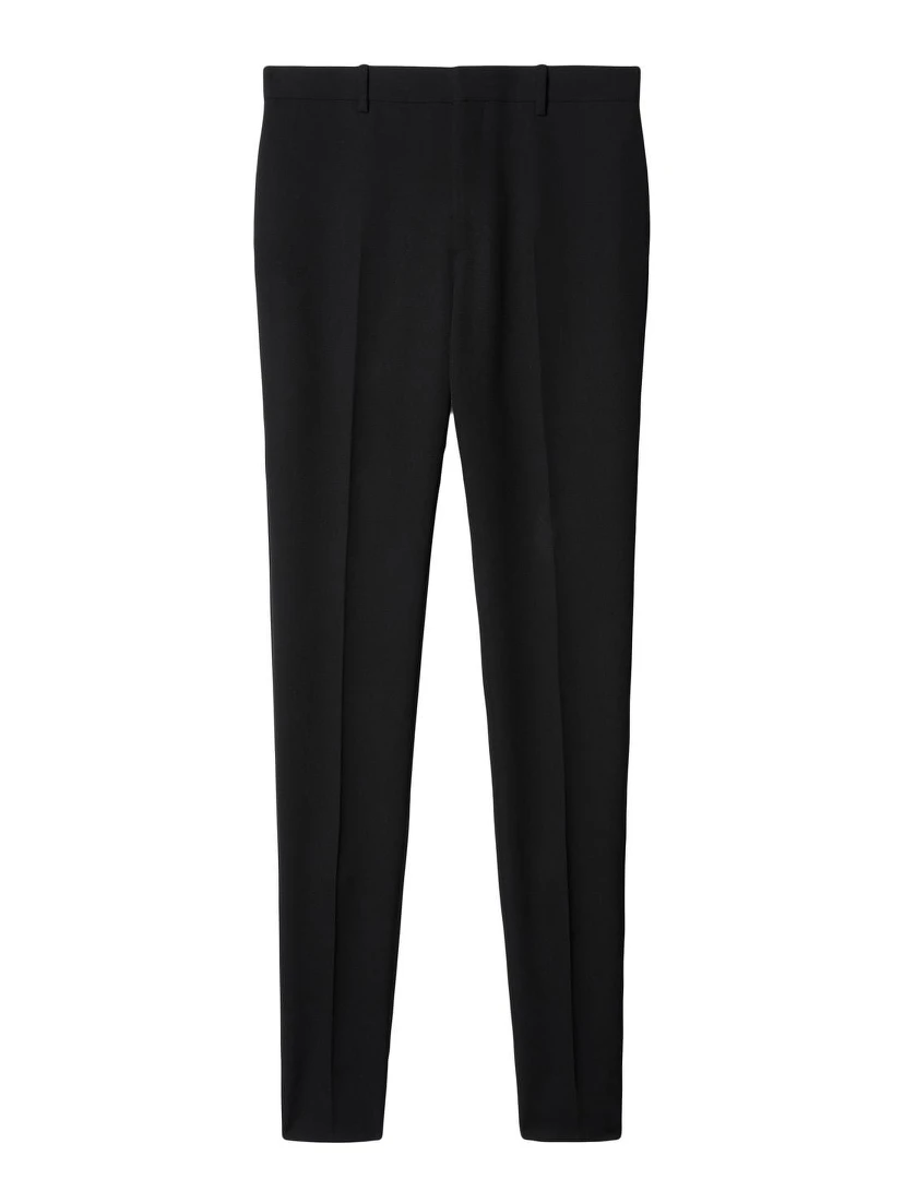 Off White Trousers Black