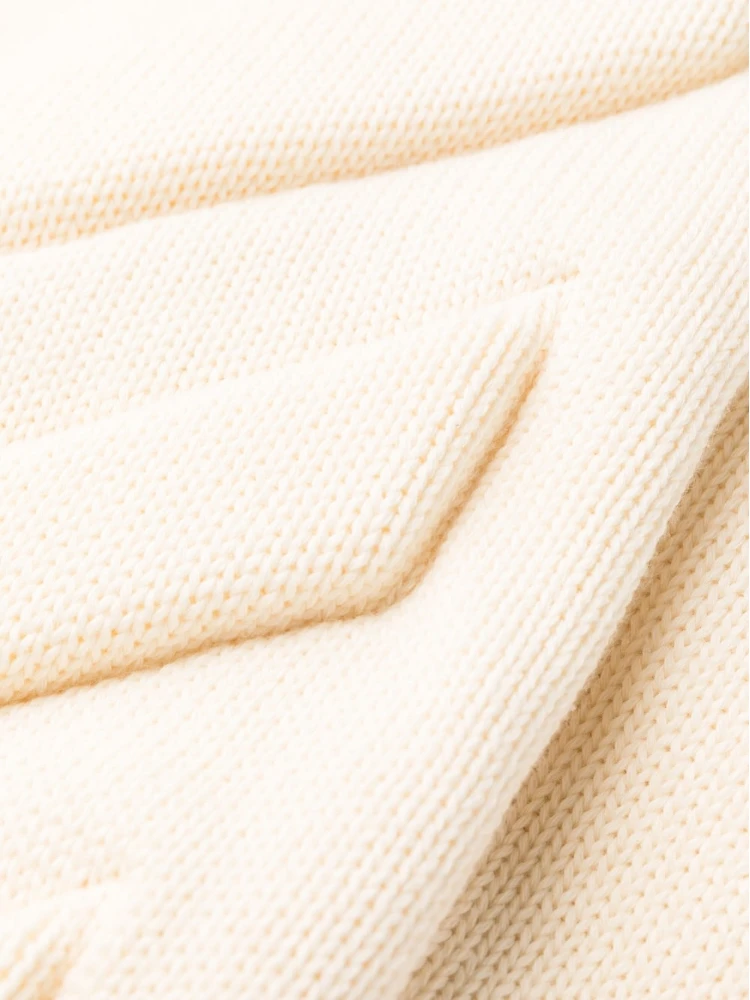 Diag-stripe knitted track pants alternative