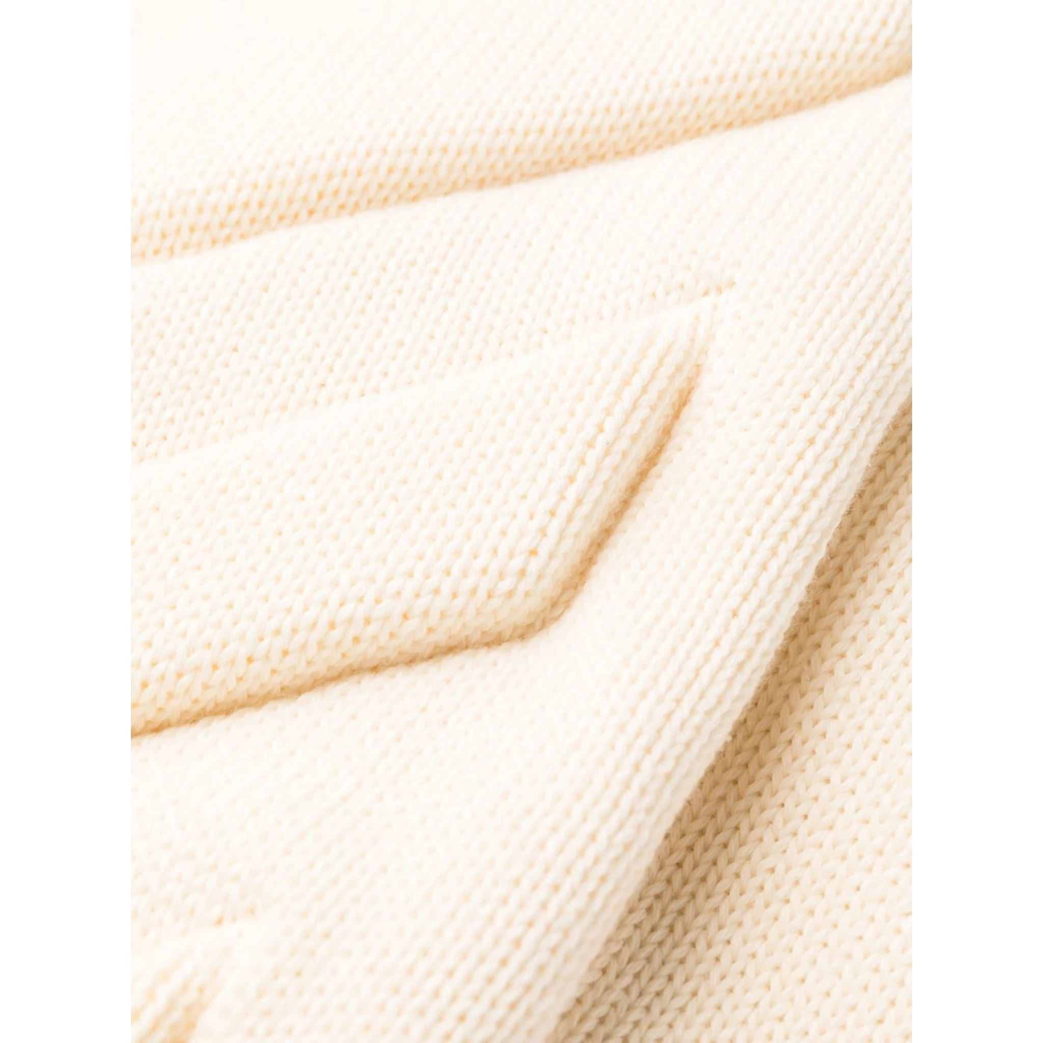 Off White Trousers Beige