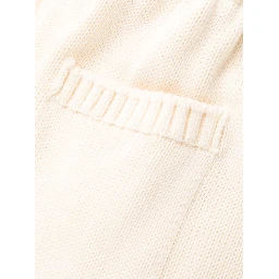 Off White Trousers Beige