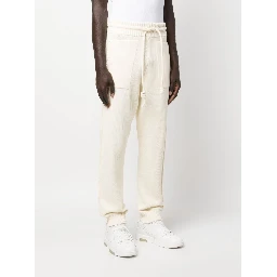 Off White Trousers Beige