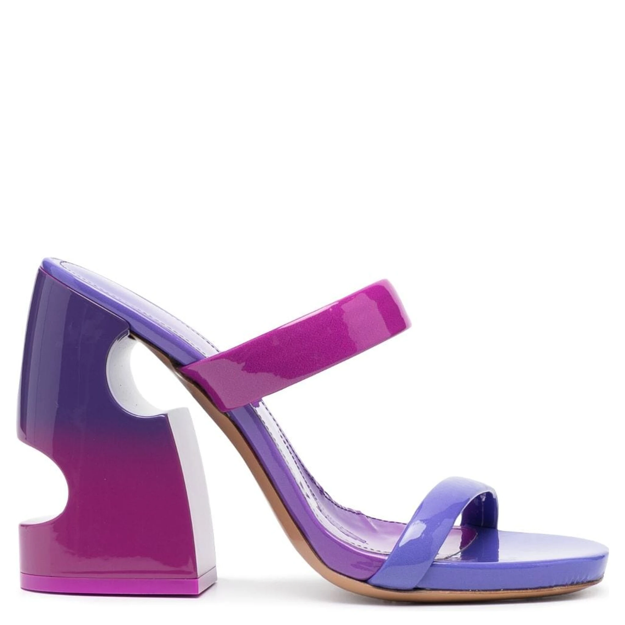 Off White Sandals Fuchsia