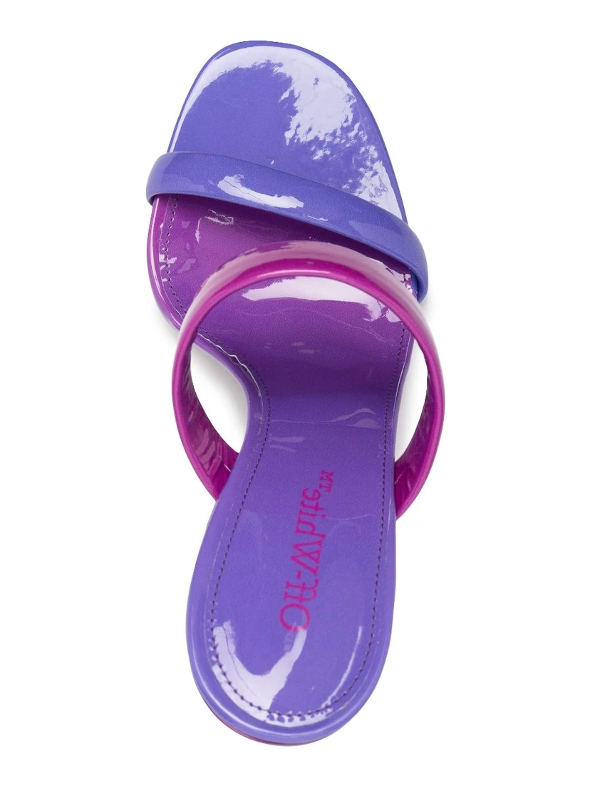 Off White Sandals Fuchsia