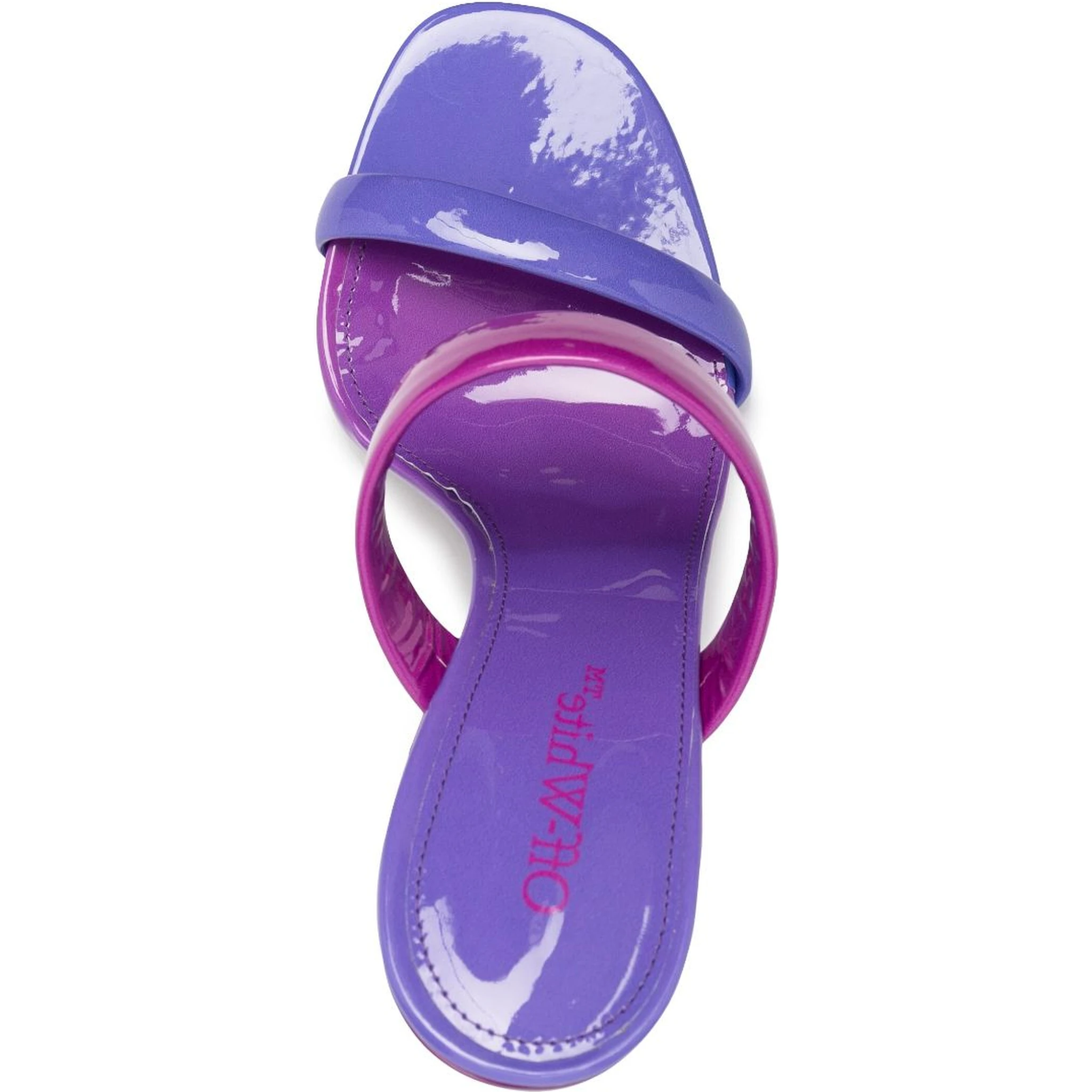 Off White Sandals Fuchsia