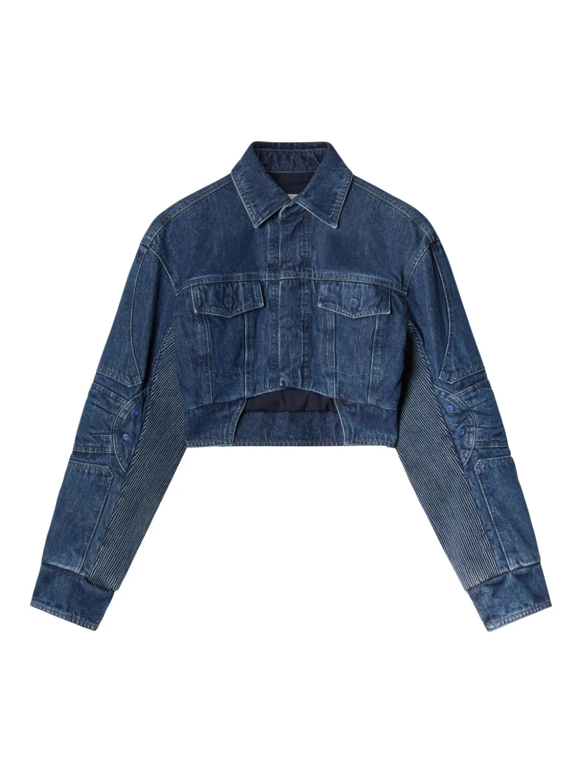 Off White Coats Blue