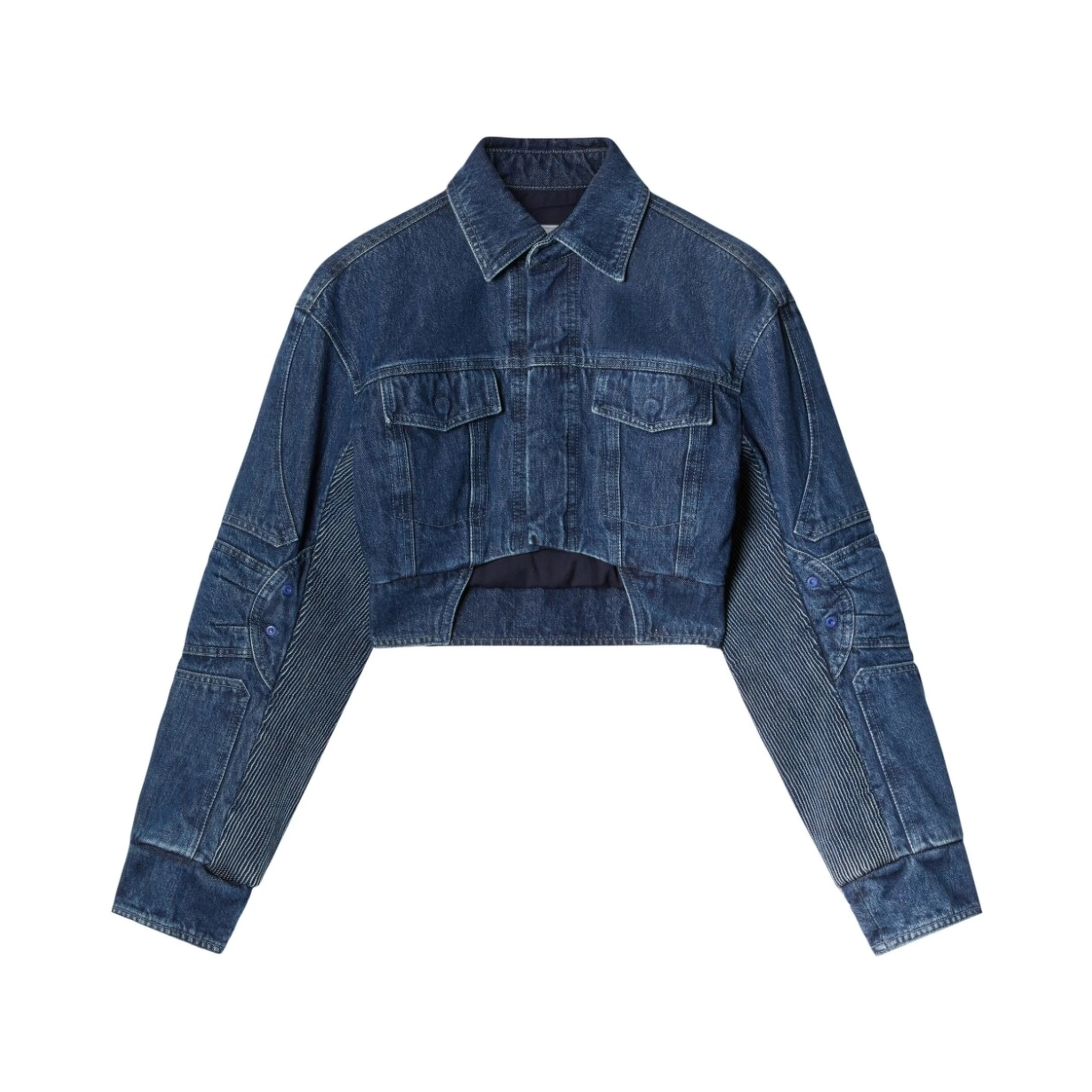 Off White Coats Blue